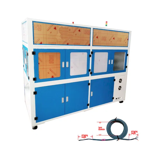 Prosesor Kabel Listrik Otomatis WPM-CRT-03M - Mesin Pemotong Penggulung Pengikat Otomatis